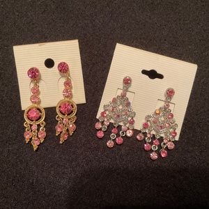 Earrings both pair